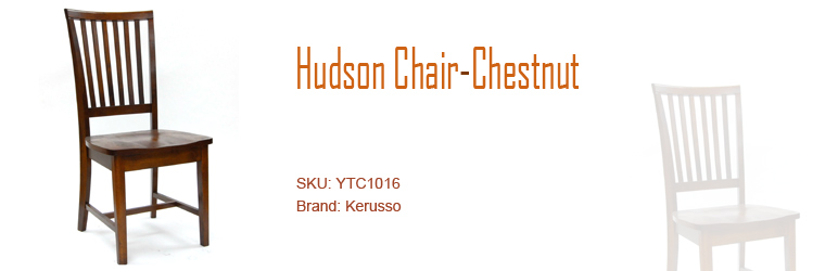 Hudson Chair-Chestnut